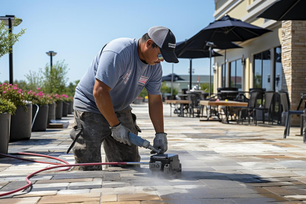 patio laying services