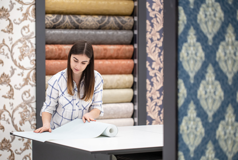 wallpapering services